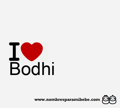 I Love Bodhi