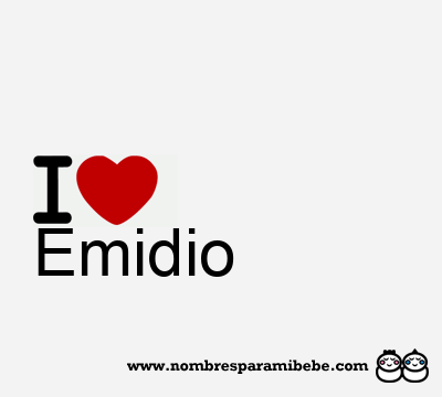 I Love Emidio