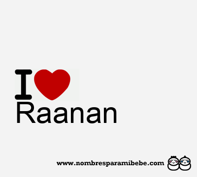 I Love Raanan